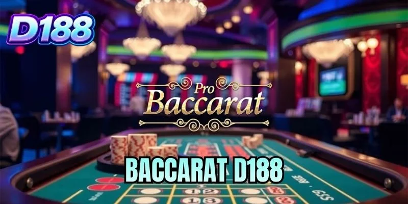 Baccarat D188 - Sảnh Cược Đẳng Cấp & Xanh Chín Top 1