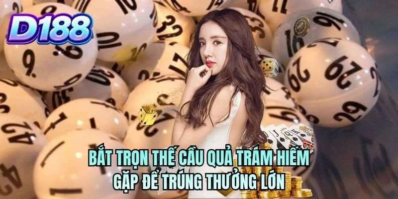 Bắt trọn thế cầu quả trám hiếm gặp để trúng thưởng lớn