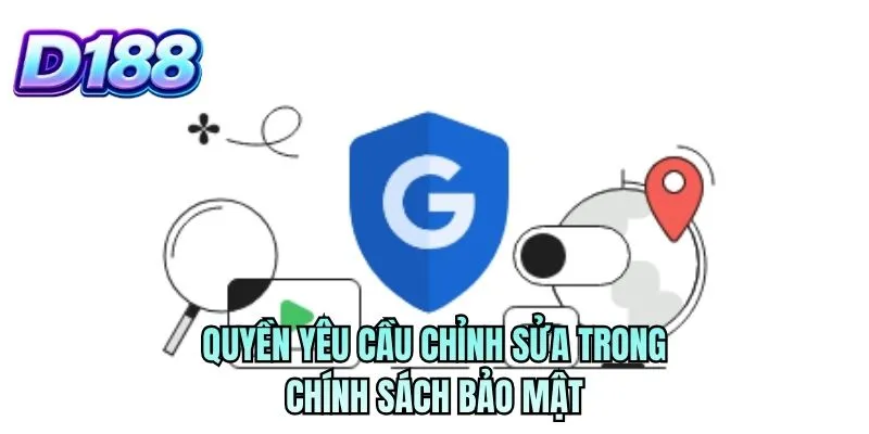 Quyền yêu cầu chỉnh sửa trong chính sách bảo mật