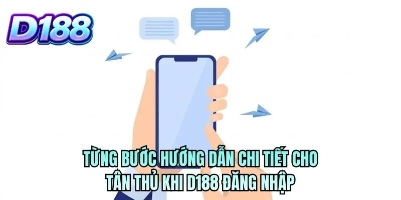 Từng bước hướng dẫn chi tiết cho tân thủ khi D188 đăng nhập